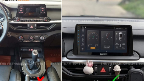 Màn hình DVD Android liền camera 360 xe Kia Cerato 2019 - nay | Elliview S4 Deluxe 